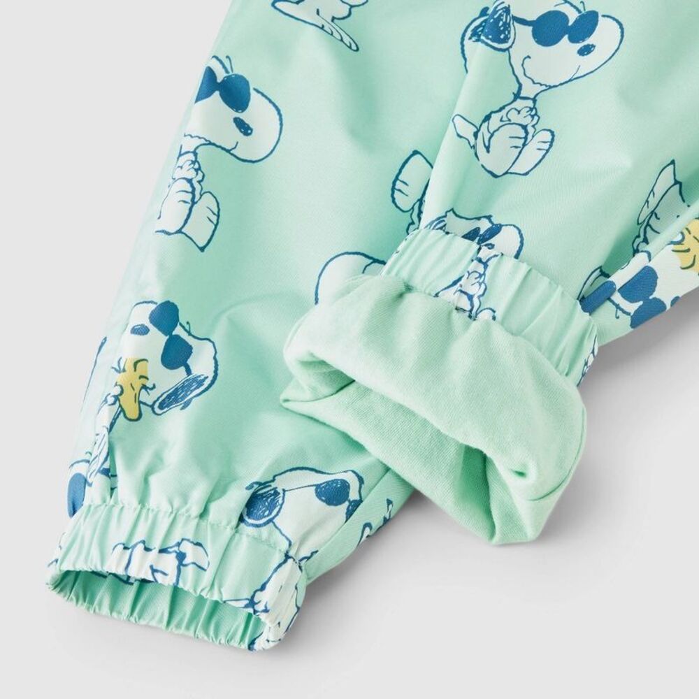 Peanuts - Toddler Boys' Peanuts Snoopy Rain Windbreaker Jack Green - Picture 4 of 4
